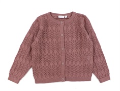 Name It nostalgia rose knit cardigan